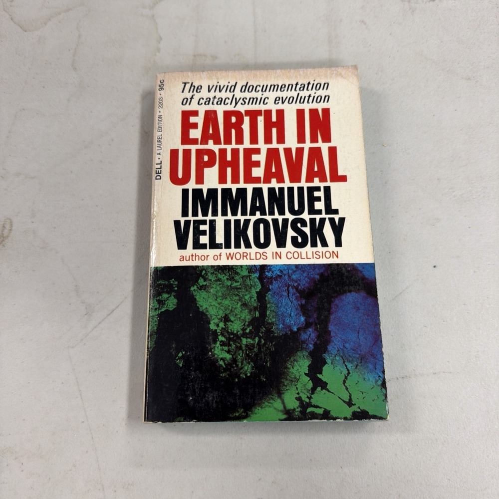 Earth in Upheaval Immanuel Velikovsky Paperback Dell Edition 0349135894